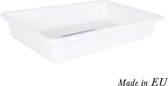 WHITE BIG BASIN 44X29X7.5CM / 5.8L BOB