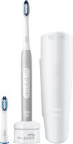 Bol.com Oral-B Pulsonic Slim Luxe 4200 - Travel Edition Platinum - Elektrische Tandenborstel aanbieding