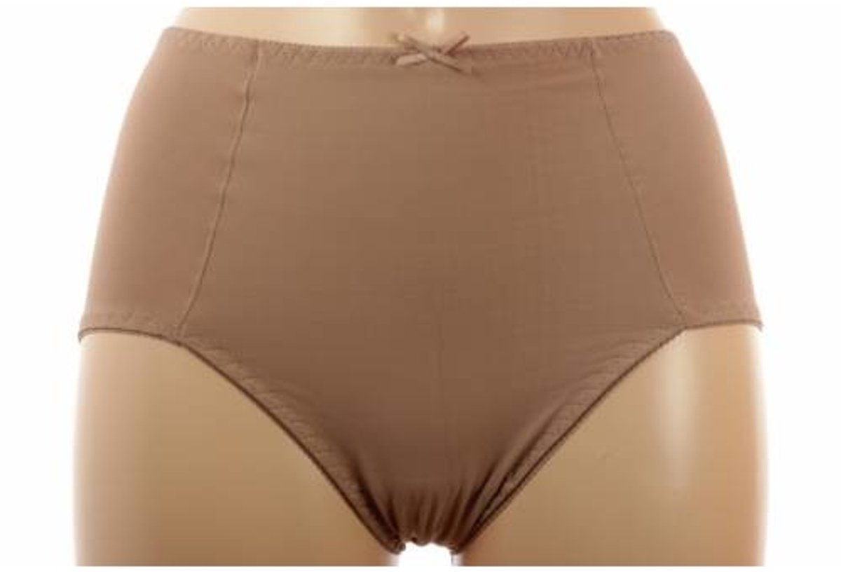 Avet slip met buik correctie - L - beige