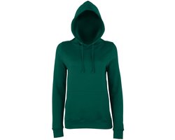 Just Hoods - Women´s College Hoodie - Bottle Green - S