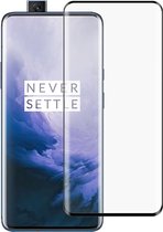 Full Glue 3D Curved Edge Full Screen Tempered Glass Film voor OnePlus 7 Pro (Zwart)