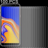 100 STUKS 0,26 mm 9H oppervlaktehardheid 2,5D gebogen rand gehard glasfilm voor Galaxy J4 + / J6 +