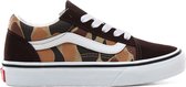 Vans - Jongens Sneakers Vans Old Skool (Vintage Camo) - Bruin - Maat 37