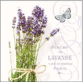Ambiente Servetten 25x25cm Bunch Of Lavender