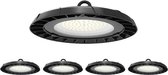 Highbay industriële UFO 120 ° 100W bel (5 stuks) - - Blanc Froid 6000k - 8000k