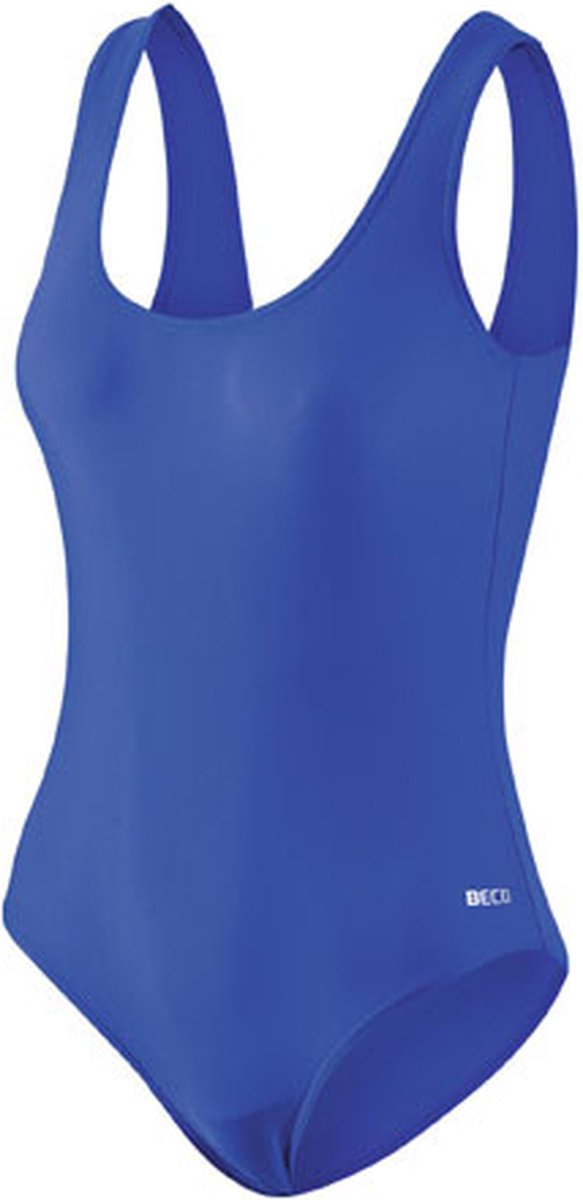 BECO Zwempak Dames - Polyamide - Blauw - Maat 42