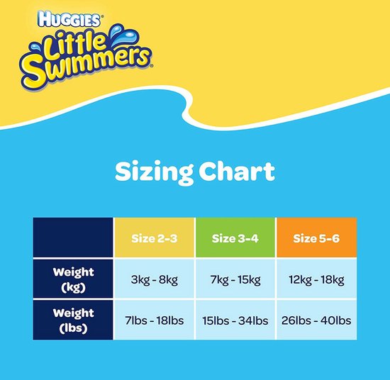 Huggies® Little Swimmers® 2-3 12 stuks