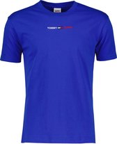 Tommy Jeans T-shirt - Modern Fit - Blauw - XL