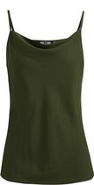 WE Fashion Dames singlet met gedrapeerd detail