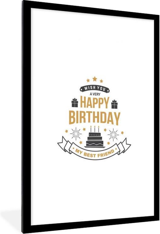 Citation Pour Un Anniversaire Happy Anniversaire Mon Meilleur Ami Bol Com