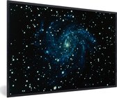 Fotolijst incl. Poster - Melkweg uit het zonnestelsel - 30x20 cm - Posterlijst