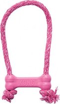 Kong Trektouw Puppy Goodie Bone Xs Katoen/rubber Roze