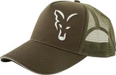 Fox Trucker Cap - Green / Silver - Zilver