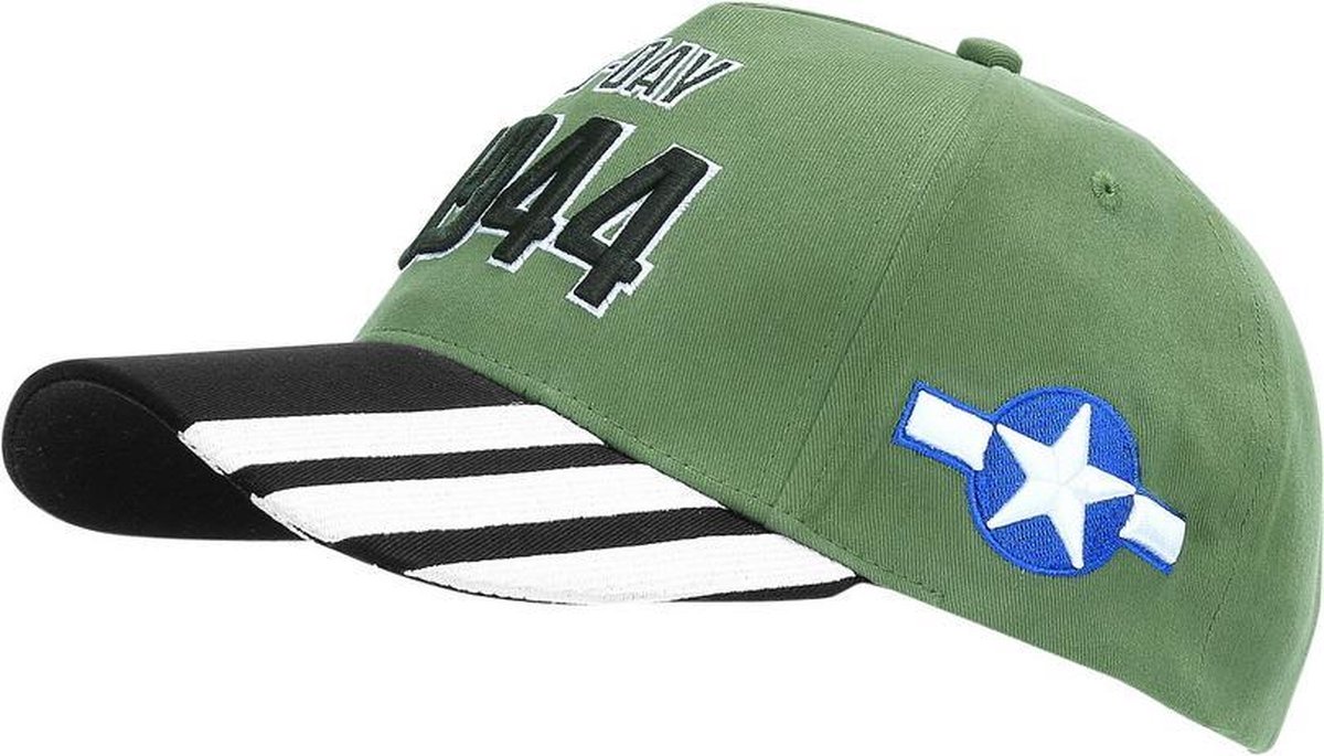 Fostex Casquette de baseball D-Day 1944 WWII 3D vert | bol.com