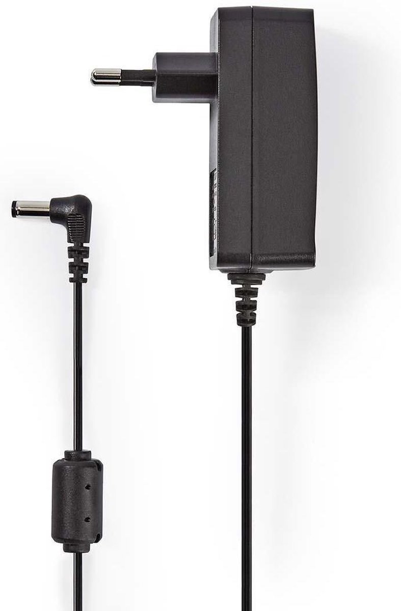 Nedis CCTV Stroomadapter 2 0 A 12 V DC 5 5 X 2 1 Mm Male Male 