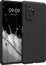 kwmobile telefoonhoesje geschikt voor Xiaomi Redmi Note 10 Pro - Hoesje voor smartphone - Back cover in mat zwart