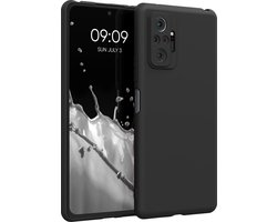kwmobile telefoonhoesje geschikt voor Xiaomi Redmi Note 10 Pro - Hoesje voor smartphone - Back cover in mat zwart
