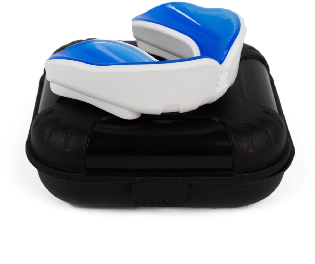 Makura Gebitsbeschermer Ignis Pro Junior Siliconen Wit/blauw