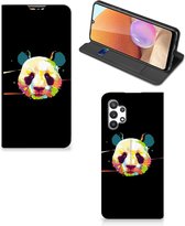 Hoesje ontwerpen Geschikt voor Samsung Galaxy A32 5G Enterprise Editie | Geschikt voor Samsung A32 4G Telefoontas Sinterklaas Cadeautje Panda Color