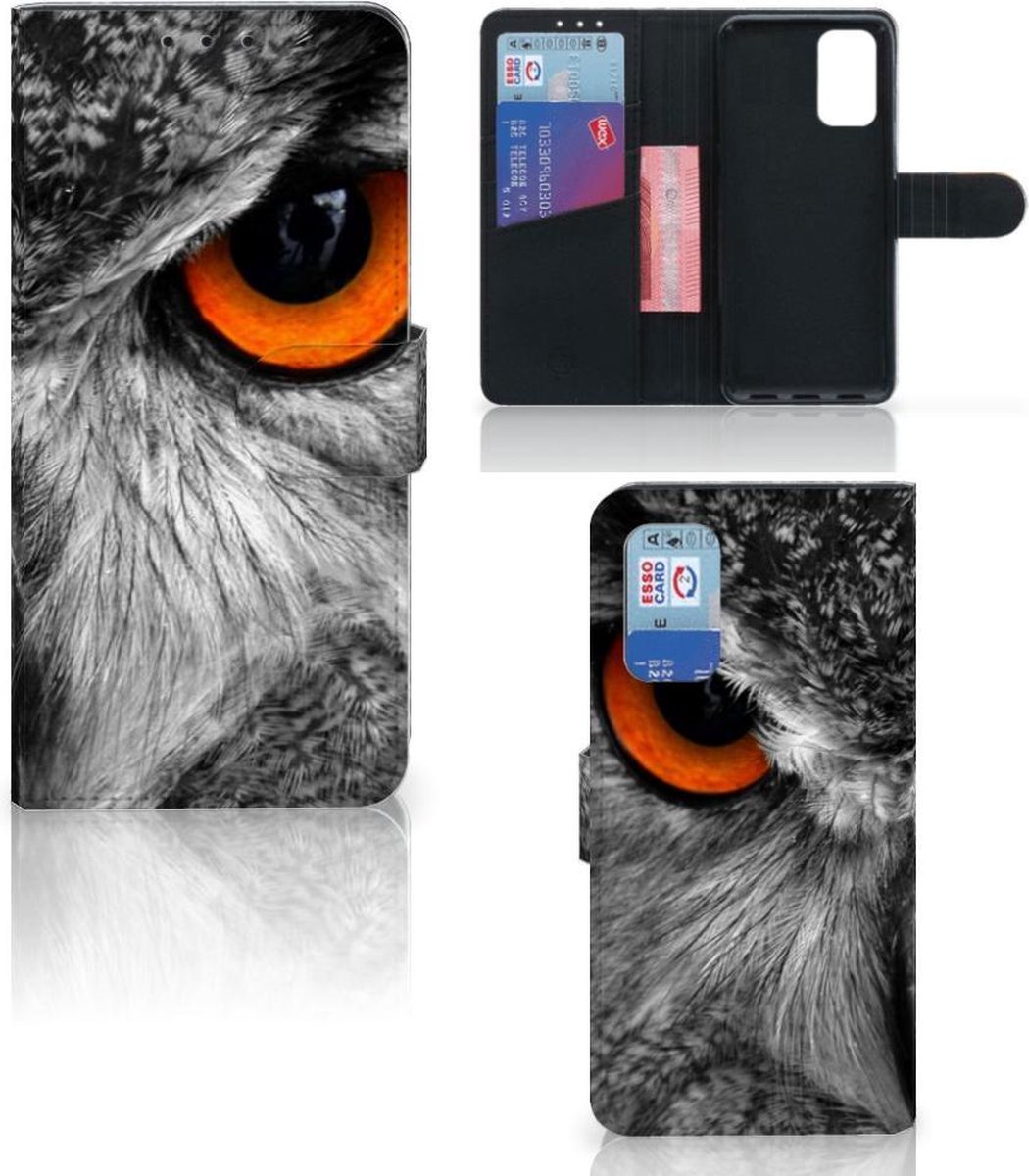 Samsung Galaxy A32 4G Telefoonhoesje met Pasjes Uil