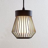 Lindby - Hanglampen buiten - 1licht - polycarbonaat, aluminium - H: 21.6 cm - E27 - opaalwit,