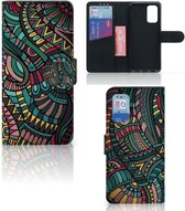 GSM Hoesje Samsung Galaxy A32 4G | A32 5G Enterprise Editie Flip Case Aztec