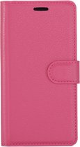 Mobigear Classic Bookcase Hoesje - Geschikt voor Samsung Galaxy S8 Plus - Magenta