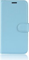 Xiaomi Mi 8 SE Hoesje - Mobigear - Classic Serie - Kunstlederen Bookcase - Blauw - Hoesje Geschikt Voor Xiaomi Mi 8 SE