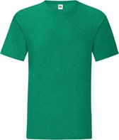 Fruit of the Loom Iconisch T-shirt voor heren (set van 5) (Heide Groen)