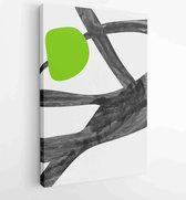 Abstract wall arts vector. Mural wall art 1 - Moderne schilderijen – Vertical – 1899788242 - 50*40 Vertical