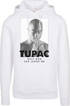 Mister Tee Tupac - 2Pac Prayer Hoodie/trui - 2XL - Wit