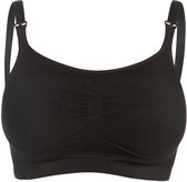 Noppies Comfortabele naadloze voedingsbh - Black - Maat M/L
