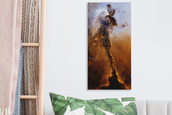 Pilier Eagle toile nébuleuse nébuleuse 2cm 20x40 cm - impression photo sur toile peinture Décoration murale salon / chambre à coucher) / Phénomènes naturels Peintures Toile