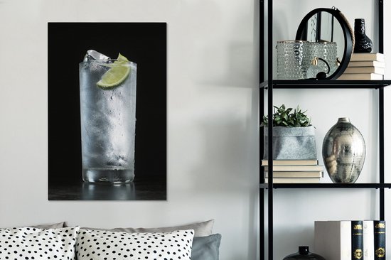 Toile d'alcool en verre froid 2cm 60x90 cm - Tirage photo sur toile (Décoration murale salon / chambre)