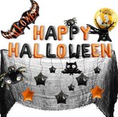 Halloween Aluminium Film Ballon Set Bar Ktv Winkelcentrum Ghost Festival Vlag Trekken Decoratieset, Stijl: Set 2