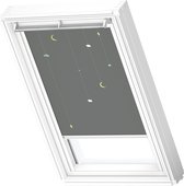 VELUX Origineel Verduisterend Rolgordijn (DKL) Wit Kozijn, S06, 606, 4, Mobile