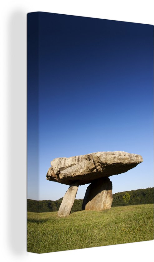 Un hunebed en Corée sur toile 20x30 cm - petit - Tirage photo sur toile (Décoration murale salon / chambre)