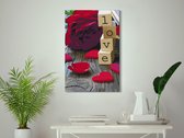 Doe-het-zelf op canvas schilderen - Love Blocks-40x60