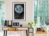 Artgeist - Schilderij - The Solar System: Earth - Multicolor - 30 X 45 Cm