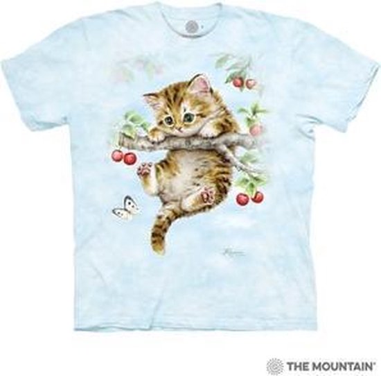 The Mountain Adult Unisex T-Shirt - Cherry Kitten