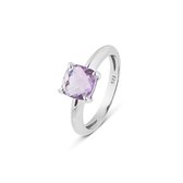 Parte Di Me 925 Sterling Zilveren La Fiore Orchidea Ring  (Maat: 55) - PaarsZilverkleurig