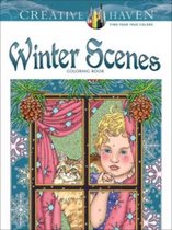 Creative Haven Winter Scenes Coloring Bo