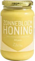 Zonnebloemhoning vast - 450g - Imkerij de Werkbij - Honingpot