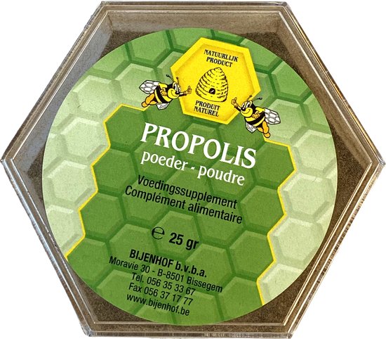 Bijenhof Propolis Poeder - Harsachtig met aardse en kruidige tonen ...