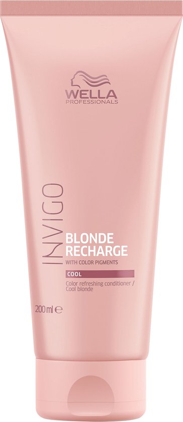 Wella Professionals Color Recharge Cool Blond Conditioner 200ML - vrouwen - Voor Gekleurd haar - Conditioner voor ieder haartype