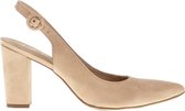 Tango | Betney 2-a light pink nubuck slingback - straight heel/sole | Maat: 39