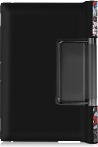 Tablet Hoes geschikt voor Lenovo Yoga Tab 13 (2021) - Tri-Fold Book Case - Graffiti