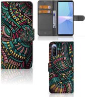 GSM Hoesje Sony Xperia 10 III Flip Case Aztec