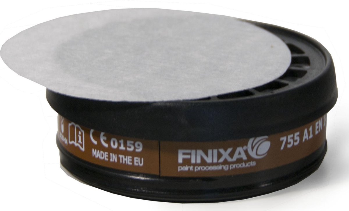 FINIXA Koolfilters A1 voor spuitmasker / 2 stuks