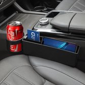 Universal Car Multi-functionele console Side Pocket Seat Gap Side Storage Box (zwart)